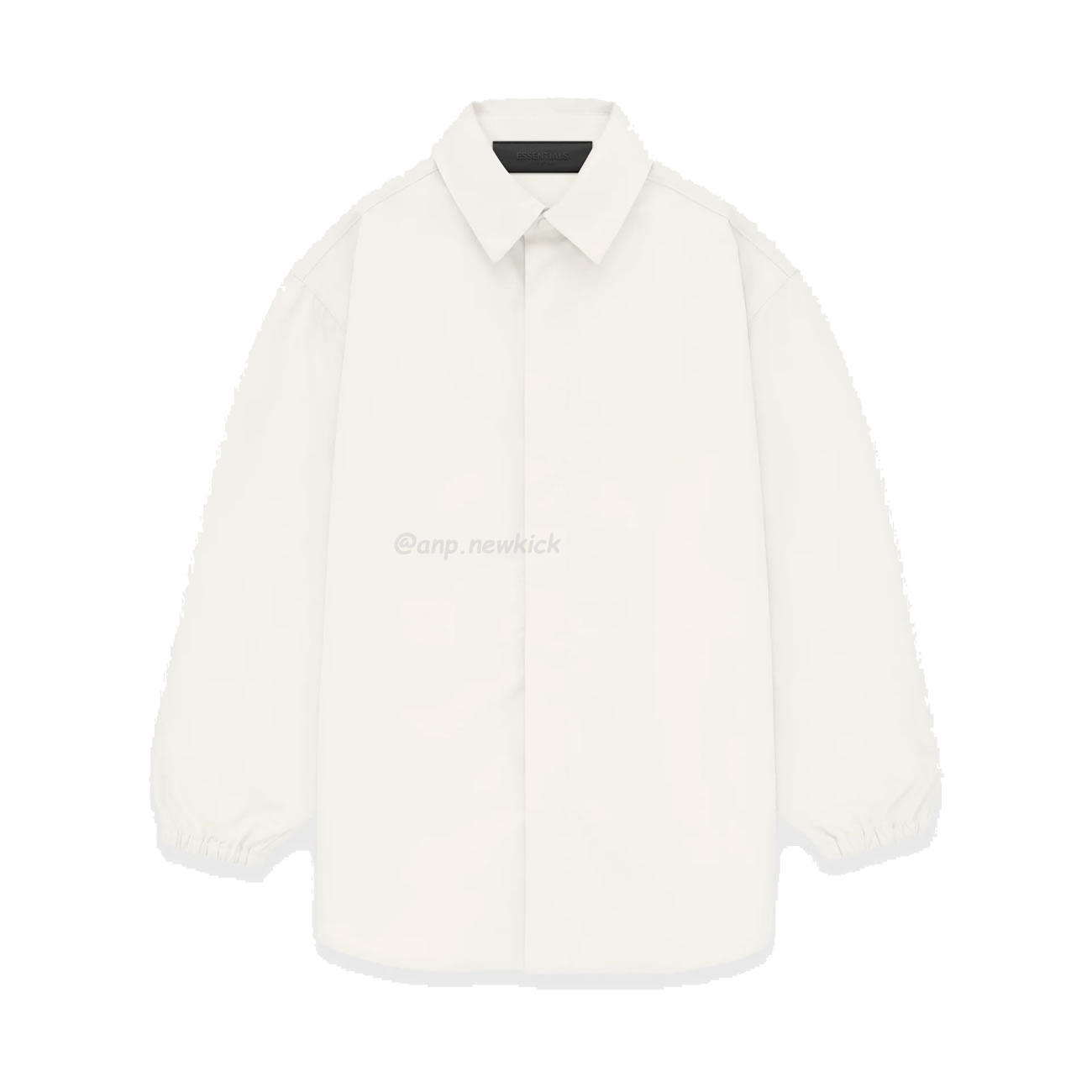 Fear Of God Essentials Fog 23fw Tie Cuffed Shirt Black Apricot Gray S Xl (6) - newkick.app